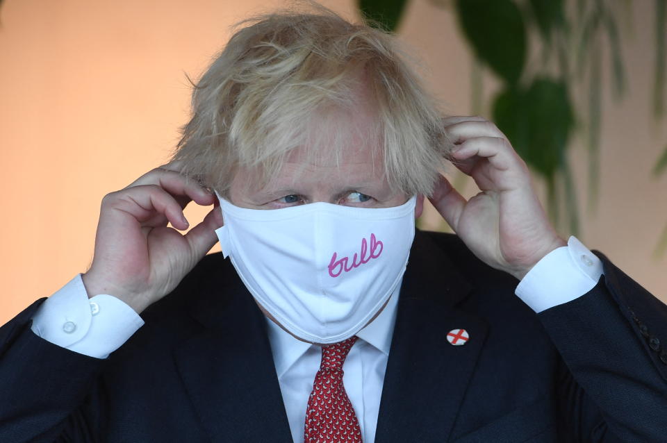 Britain's Prime Minister Boris Johnson visits the energy company Bulb in central London on July 8, 2021.





Evening Standard Picture

Picture Jeremy Selwyn (Photo by Jeremy Selwyn / POOL / AFP) (Photo by JEREMY SELWYN/POOL/AFP via Getty Images)