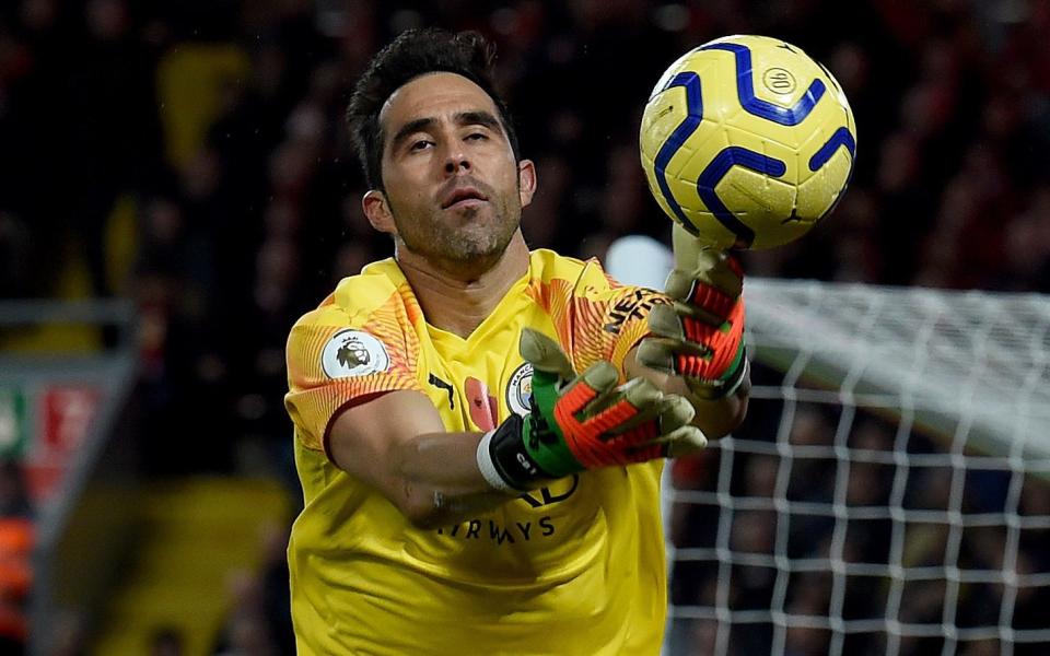 Claudio Bravo had another game to forget for Manchester City as they were humbled 3-1 against Liverpool  - Liverpool FC