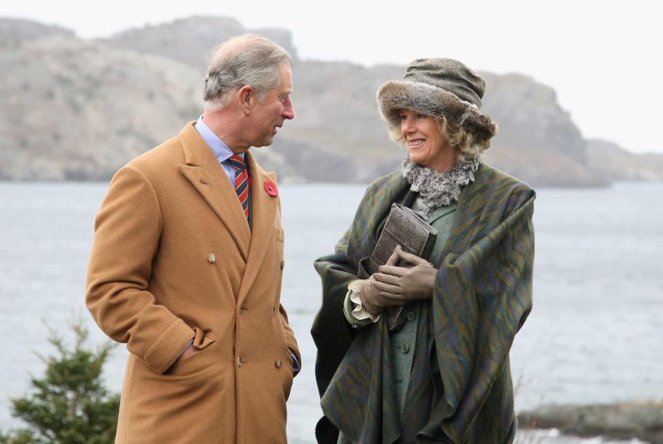 <p>On her first official visit to Canada, the always-fashionable Duchess posed for a photo in historic Brigus in Saint John's.</p>
