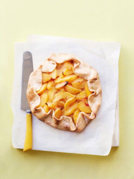 Peach Crostata 