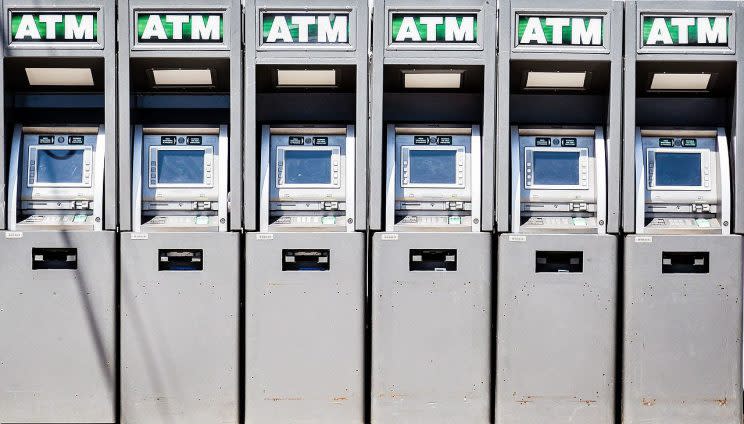 ATMs are convenient, but costly.