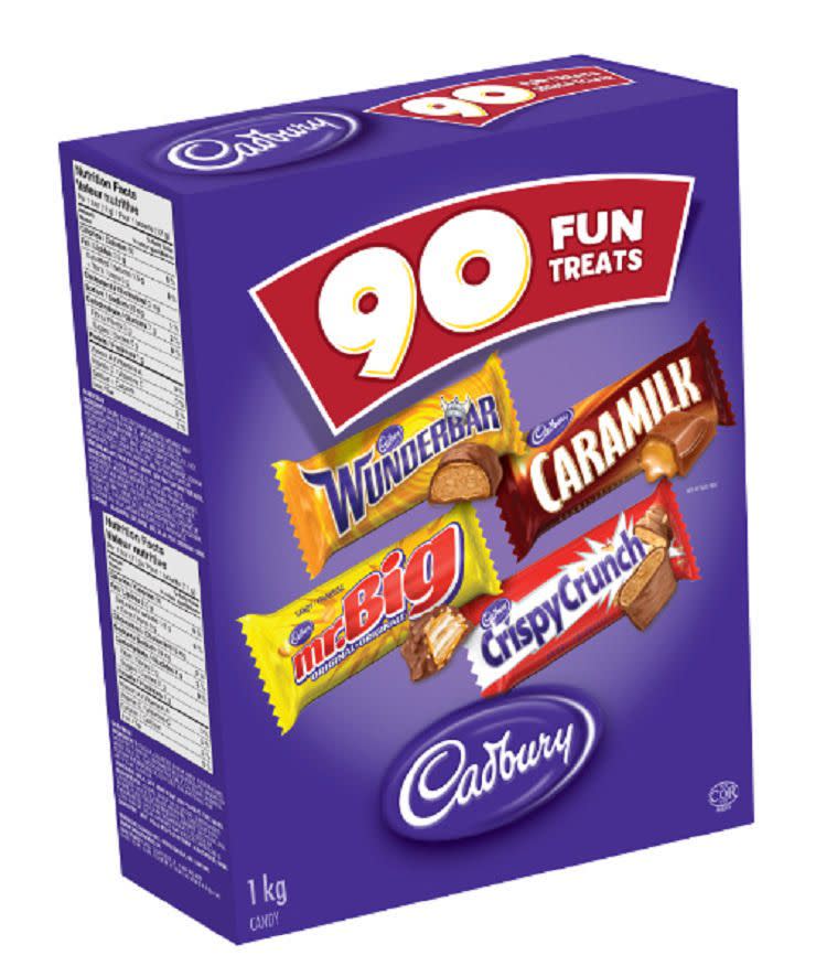 Cadbury Chocolate Assorted Fun Treats Candy.