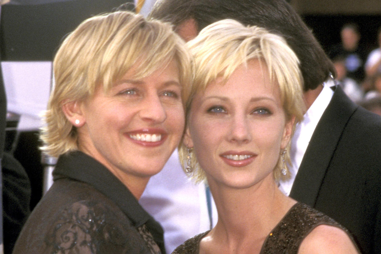 anne-heche-ellen-degeneres - Credit: Ron Galella Collection via Getty Images