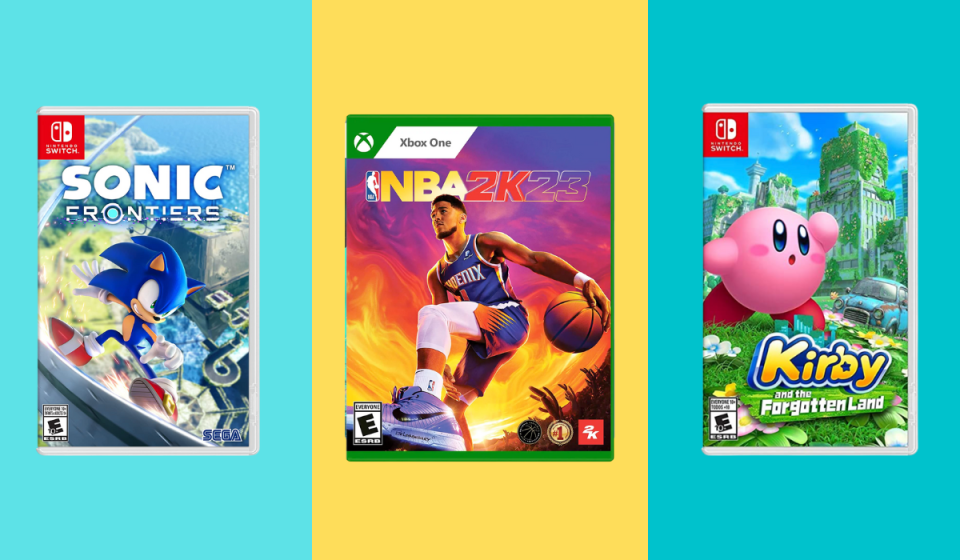 Sonic Frontiers, NBA 2K23, Kirby video games