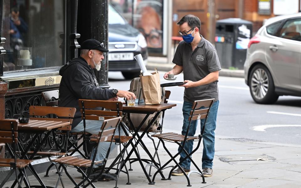 <p>Food only: diners won’t be able to stay after eating a ‘substantial meal’</p> (AFP via Getty Images)