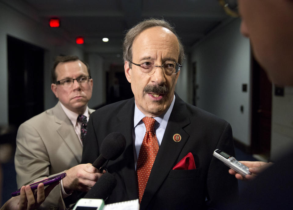 Rep. Eliot Engel (D-N.Y.), chair of the House Foreign Relations Committee, is the increasingly rare white representative of a majority-minority district. (Photo: Joshua Roberts / Reuters)