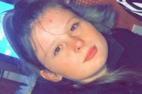 Seesha Dack, 15, was last seen with friends at the Fish Quay in North Shields on Sunday evening: PA