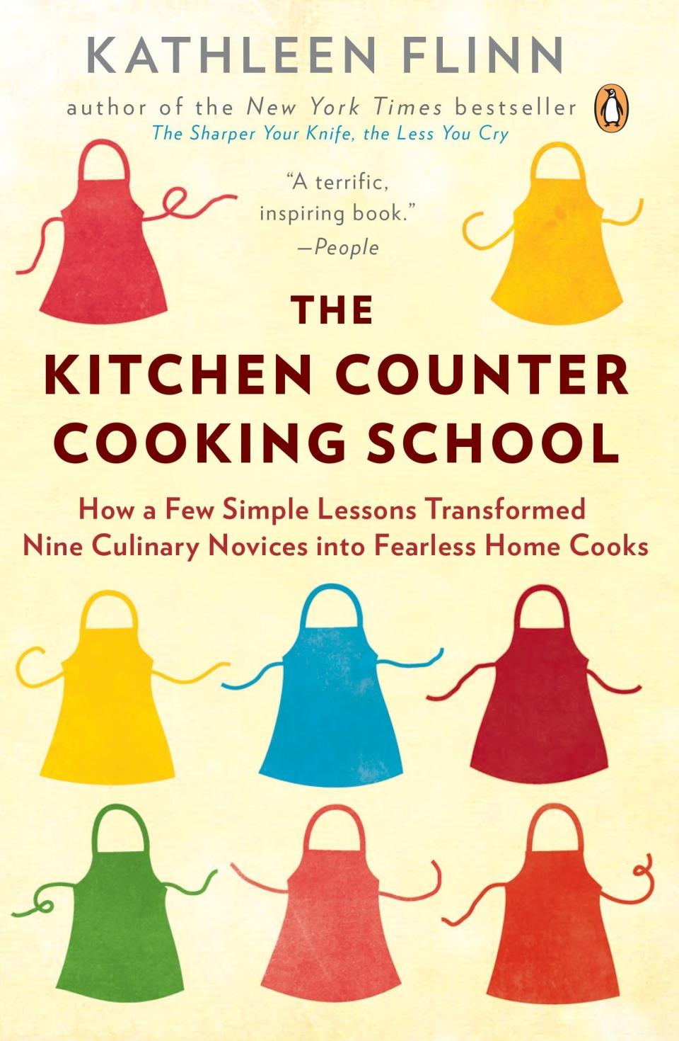 Fresh out of culinary school in France, Kathleen Flinn was unsure where to go next in her culinary journey — until she stumbled into a woman stocking her shopping cart with processed foods. After convincing the woman to try fresh ingredients, Flinn realized she was on to something. In this memoir, she shares her passion for teaching others to cook well, and how she’s helped nine other people find their inner cook.Get it from Bookshop or through your indie bookstore through Indiebound here. 