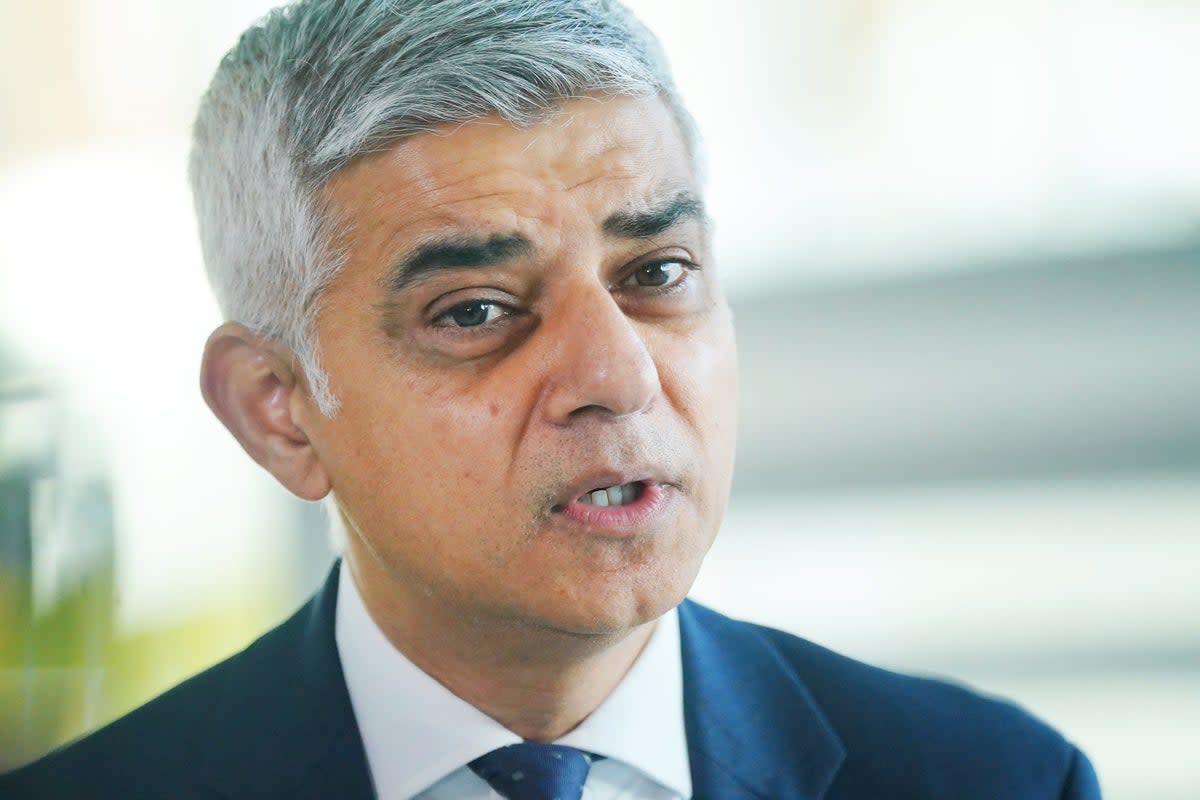 Sadiq Khan has demanded action from car manufacturers following a spike in vehicle thefts in London (Victoria Jones/PA Wire)