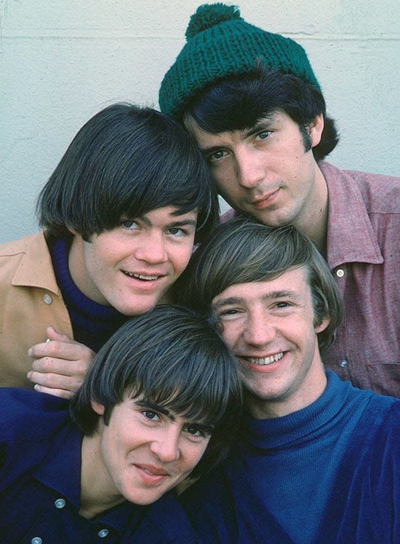 The Monkees, circa 1966, clockwise from upper left: Micky Dolenz, Michael Nesmith, Peter Tork and Davy Jones.