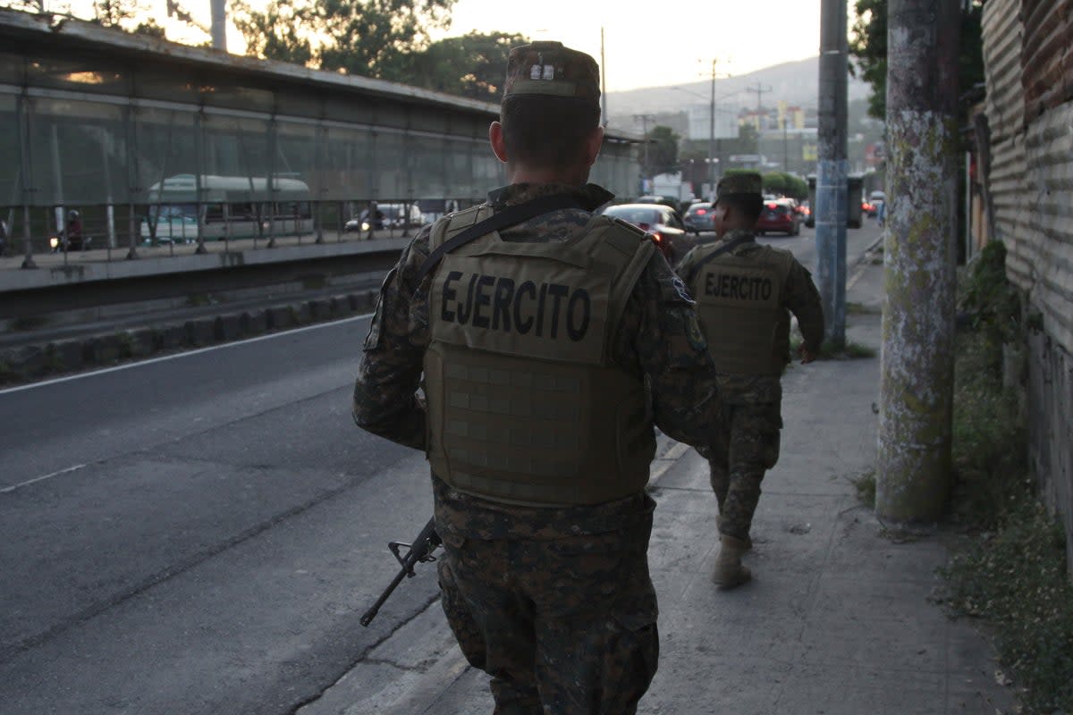 EL SALVADOR-PANDILLAS (AP)