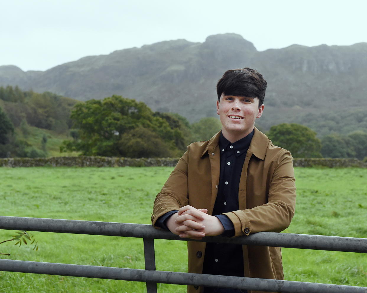 Ollie Hodgson quit school at 15 due to bullying, but now he could not be happier. (Mike McKenzie)