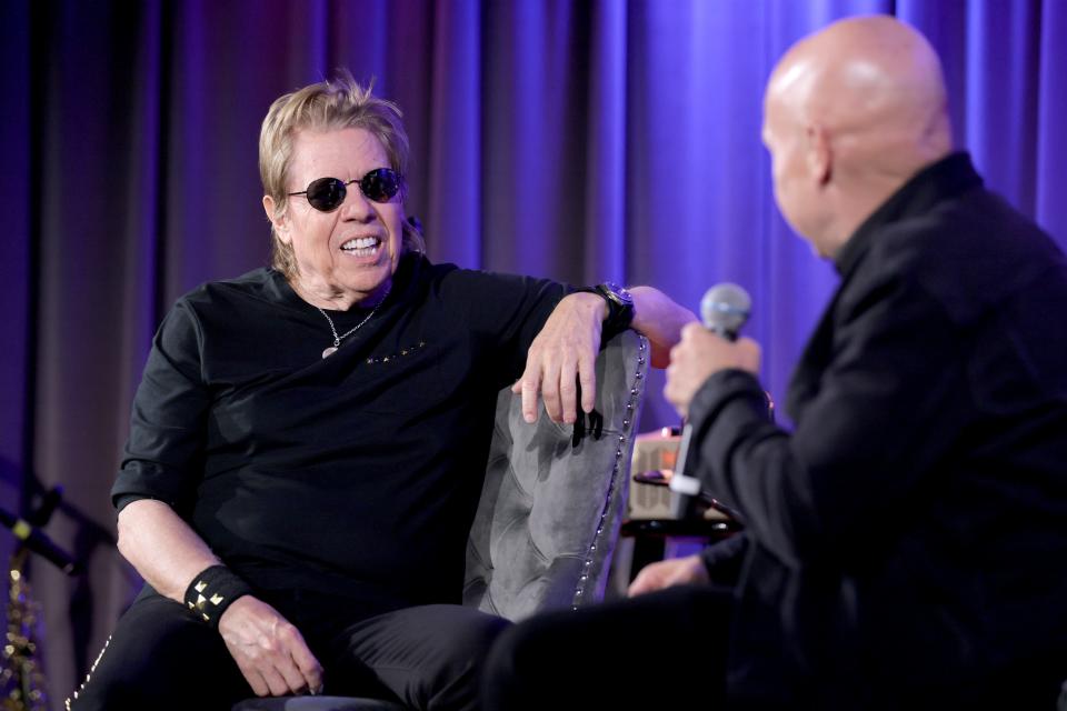 George Thorogood speaks onstage at "An Evening With George Thorogood & The Destroyers" at The Grammy Museum on November 30, 2023 in Los Angeles, California.