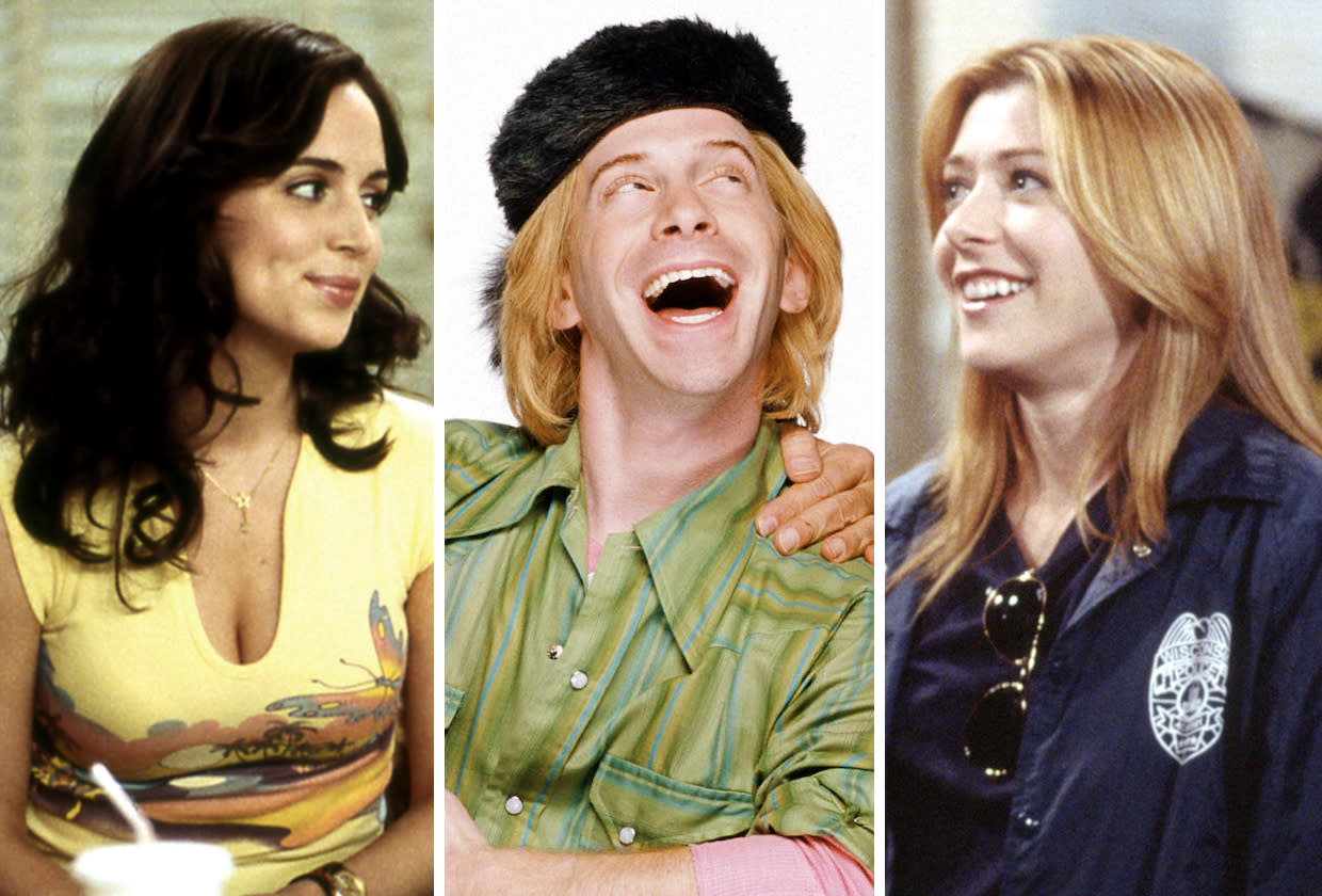 ELIZA DUSHKU, SETH GREEN & ALYSON HANNIGAN