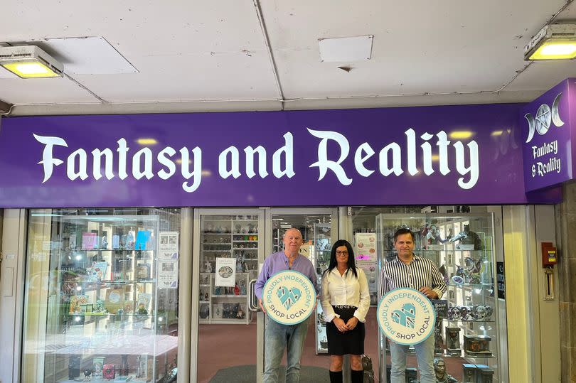 Coventrians are being asked to use independent businesses like Fantasy and Reality