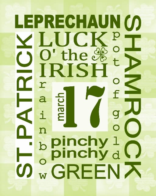 The Feast of Saint Patrick Happens on March 17... ...in honor of the day he died.