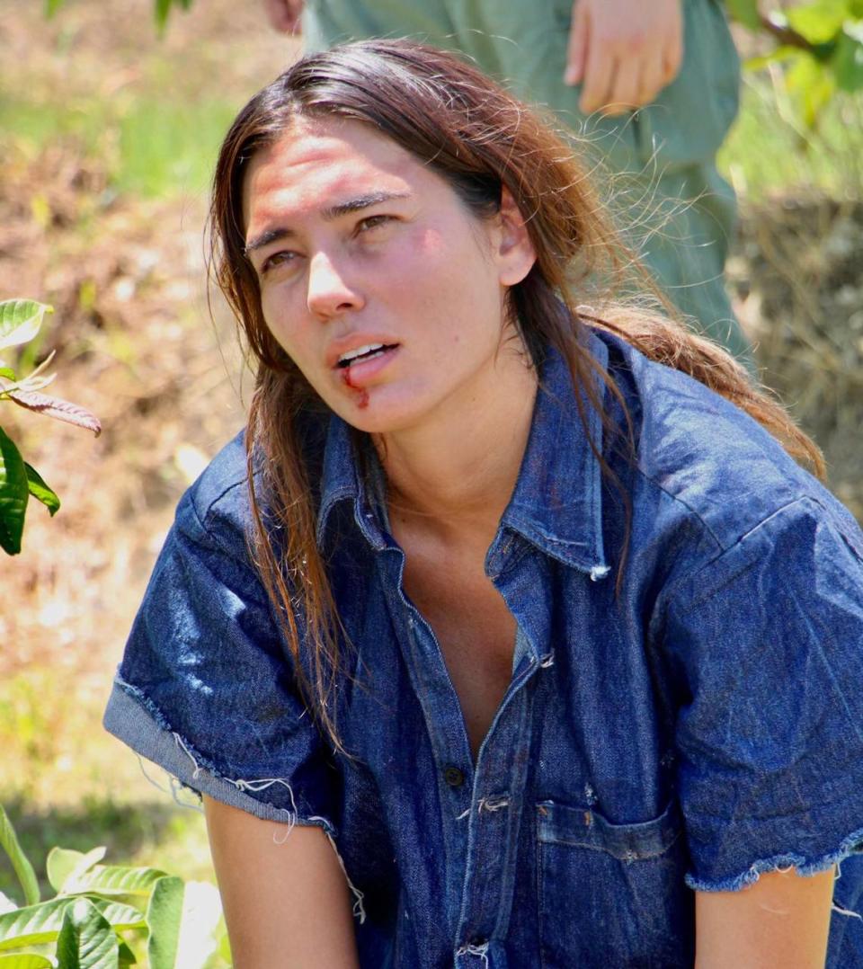 Rachell Vallori interpreta a una de las presas políticas cubanas en el filme ‘Plantadas’, de Lilo Vilaplana.
