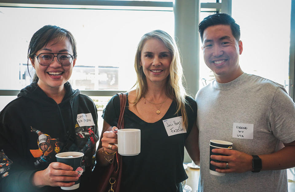 Chin Pua, Eugene Wu and Jaci Hays