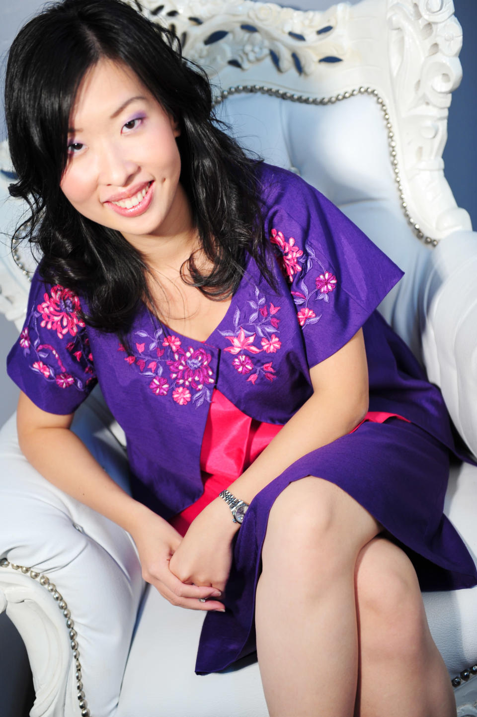 <p><b>Violet Lim, 32</b></p> <p><b>CEO/Co-founder of LUNCH Actually Group</b></p> <br> <p>Armed with a law degree, a Master’s degree and a well-paying job in an international bank, 24-year-old Violet Lim left it all behind to venture into the matchmaking industry.</p> <br> <p>Violet revolutionised the dating scene here by co-founding Singapore’s first modern dating agency, Lunch Actually, in 2004. Today, Lunch Actually is the region’s largest dating company with offices in Singapore, Hong Kong, Kuala Lumpur and Penang. The company has arranged 20,000 introductions, served 120,000 singles through 5 dating platforms ranging from online dating to high-end matchmaking. Violet has been featured in many media platforms including Bloomberg, Forbes, CNBCAsia, USAToday, ABC News and the 2005 National Day Video as one of Singapore’s most aspiring people. </p> <br> <p>An acknowledged industry expert and Spirit of Enterprise 2008 Award winner, Violet is frequently invited to speak on both entrepreneurship and dating. She sits on the board of the Matchmaking Institute (New York) and is the Charter President of ADAMS, Singapore’s first dating association.</p> <br> <p>Violet maintains a dating and relationship <a href="http://www.violetlim.com”" rel="nofollow noopener" target="_blank" data-ylk="slk:blog;elm:context_link;itc:0;sec:content-canvas" class="link ">blog</a>, winner of ‘The Most Insightful Blog’ at the Singapore Blog Awards 2010. She also authored the bestselling dating book “Lessons From 15,000 First Dates”.</p> <br> <p>Having married her soul-mate at 25 and blessed with 2 wonderful children, Violet is dedicated to her calling of helping singles find their soul-mates. Her personal goal is to create 1 million marriages through her work.</p>