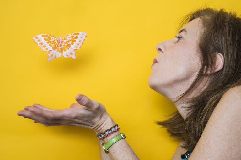 Mariana Baggio, con sus barcos y mariposas