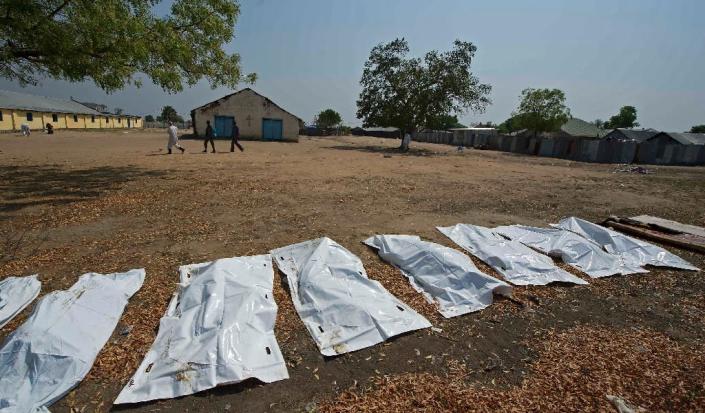 The number of deaths in South Sudan's two-year civil has gone largely unrecorded, with the UN sticking to a guesstimate of 10,000 dead, while the International Crisis Group (ICG) said at least 50,000 had died a year into the war (AFP Photo/Ali Ngethi)