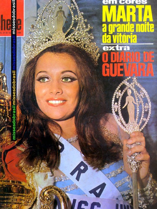 Martha Vasconcellos - Brazil, Miss Universe 1968