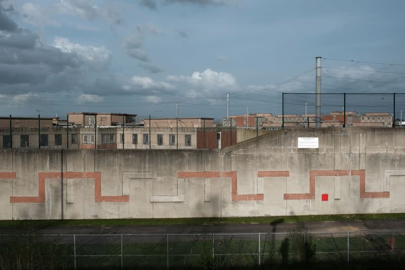 Foto del centro de detención de Villepinte, cerca de París