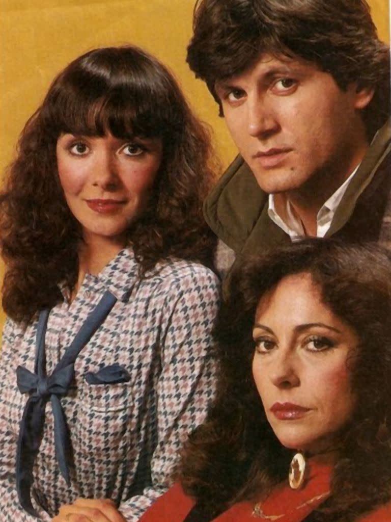 Virginia Faiad, Carlos Calvo y Alicia Bruzzo en una fotografía promocional de El Rafa