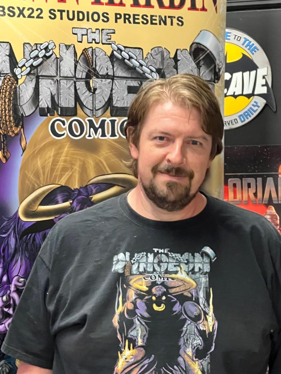 Shawn Harbin of Powell knows the tough road of being a comic book artist.