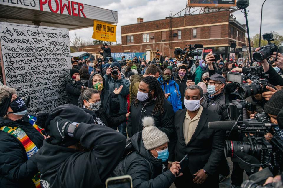 What Minneapolis Looked Like After Derek Chauvin Was Found Guilty of Murdering George Floyd