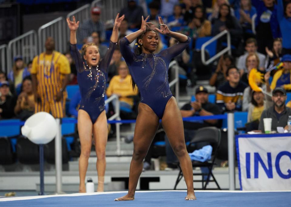 UCLA Gymnastics, Nia Dennis