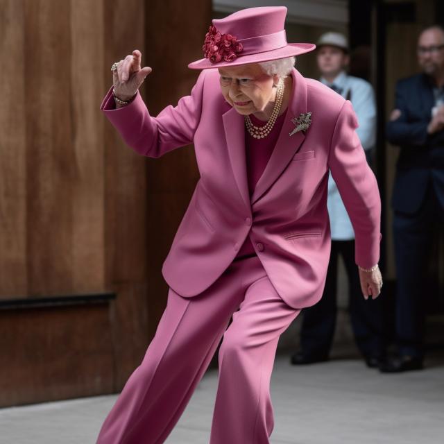 Man uses AI to create realistic images of Queen Elizabeth dancing