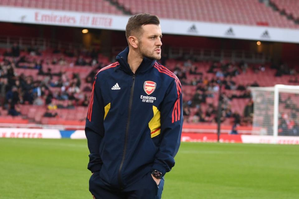 Jack Wilshere has led Arsenal’s U18s to the FA Youth Cup final (Arsenal FC via Getty Images)