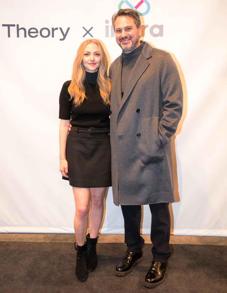 <p>Amanda Seyfried and husband Thomas Sadoski host an event with Theory benefitting <a href="http://inara.org/" rel="nofollow noopener" target="_blank" data-ylk="slk:Inara.org;elm:context_link;itc:0;sec:content-canvas" class="link ">Inara.org</a> in New York City on Nov. 15.</p>