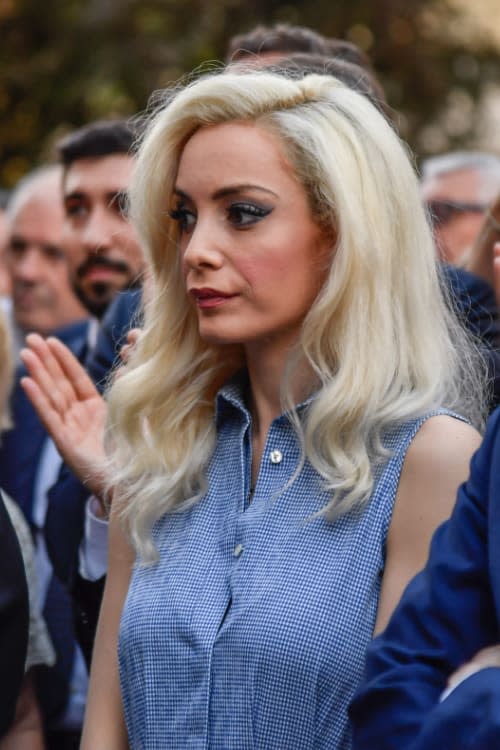Marta Fascina novia de Silvio Berlusconi 