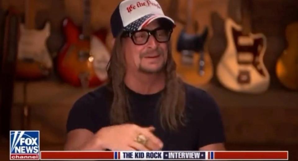 Kid Rock claims Trump showed him secret maps during White House visit (Fox News)