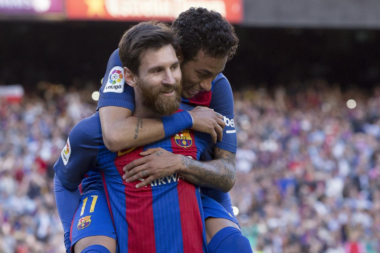 Lionel Messi y Neymar Jr. / Foto: Getty Images