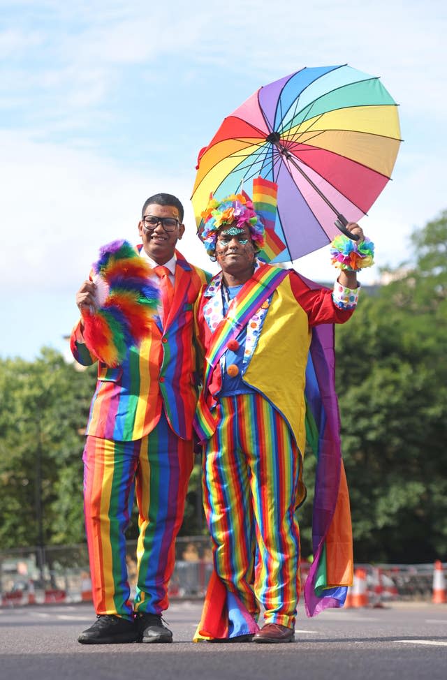 Pride in London parade 2022