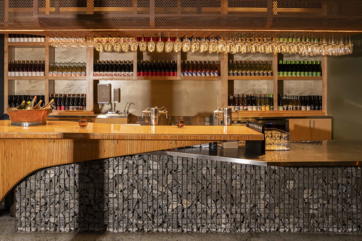 The bar at Neighborhood Winery<p>Photo by Kort Havens</p>