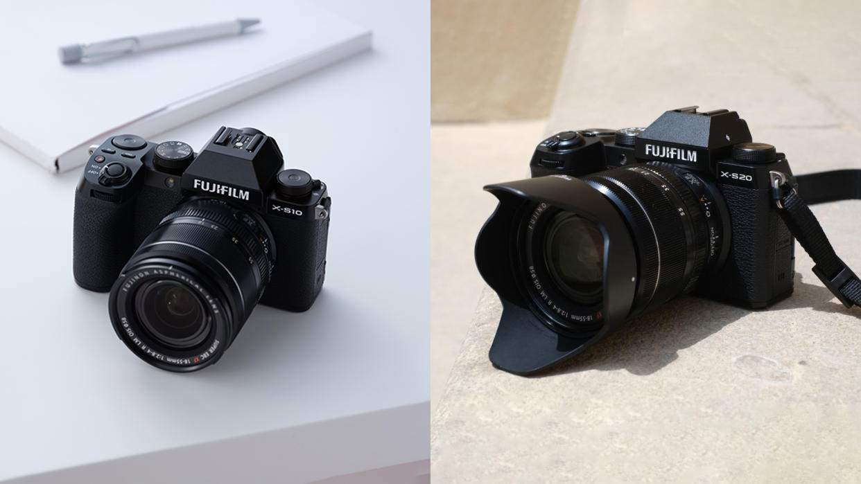  Fujifilm X-S10 vs X-S20 