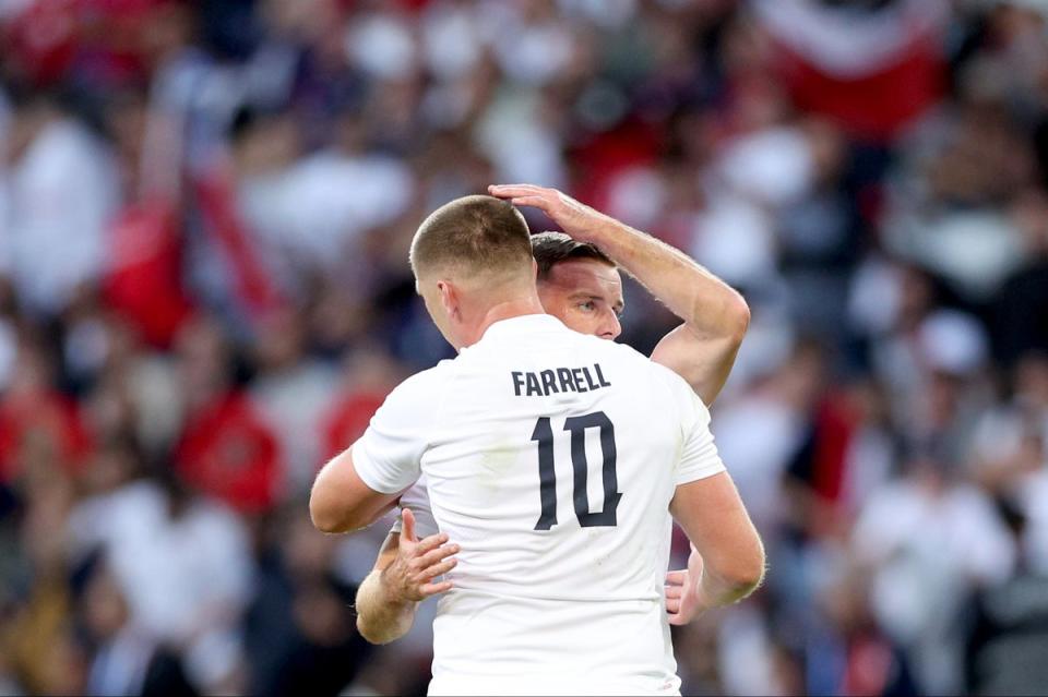 Owen Farrell has been preferred to George Ford at fly half  (Getty Images)