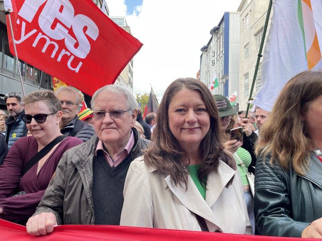 Welsh independence march