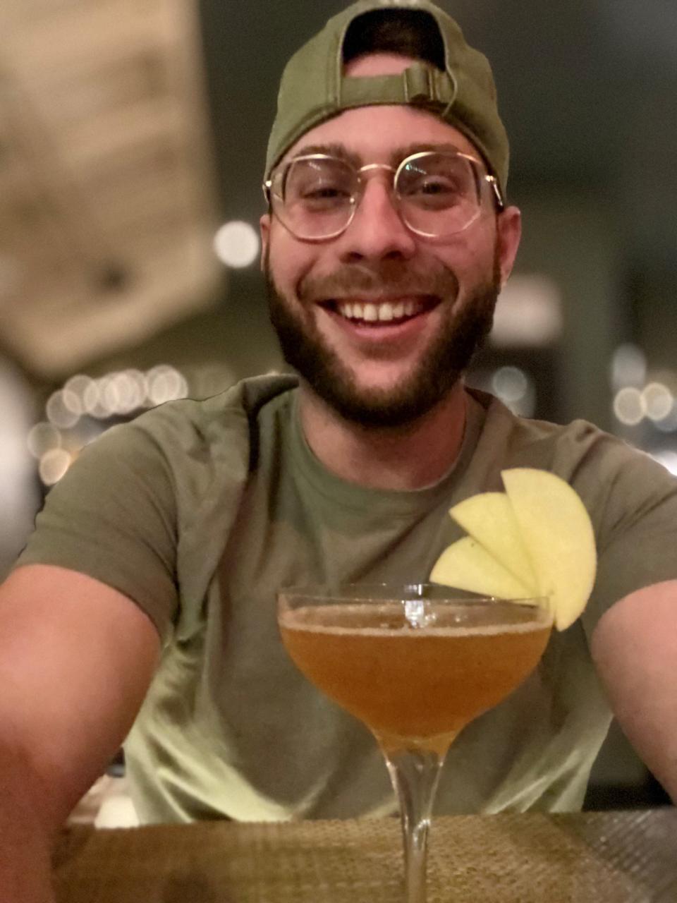 Ryan Mulholland, bartender at Communal Kitchen in Nyack said his favorite cocktail is the one he makes for himself at the end of the night.