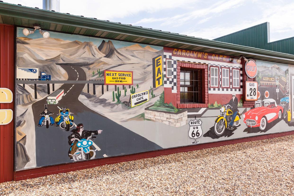 Route 66 Mural, Cuba, Missouri