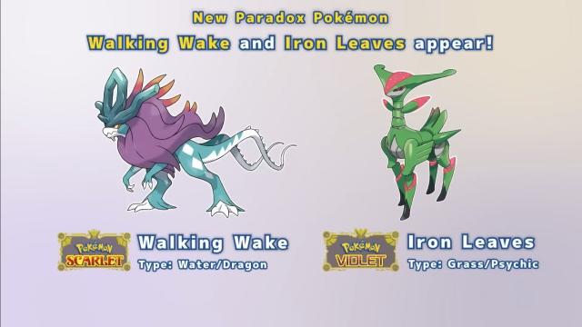 Pokémon Scarlet and Violet legendaries