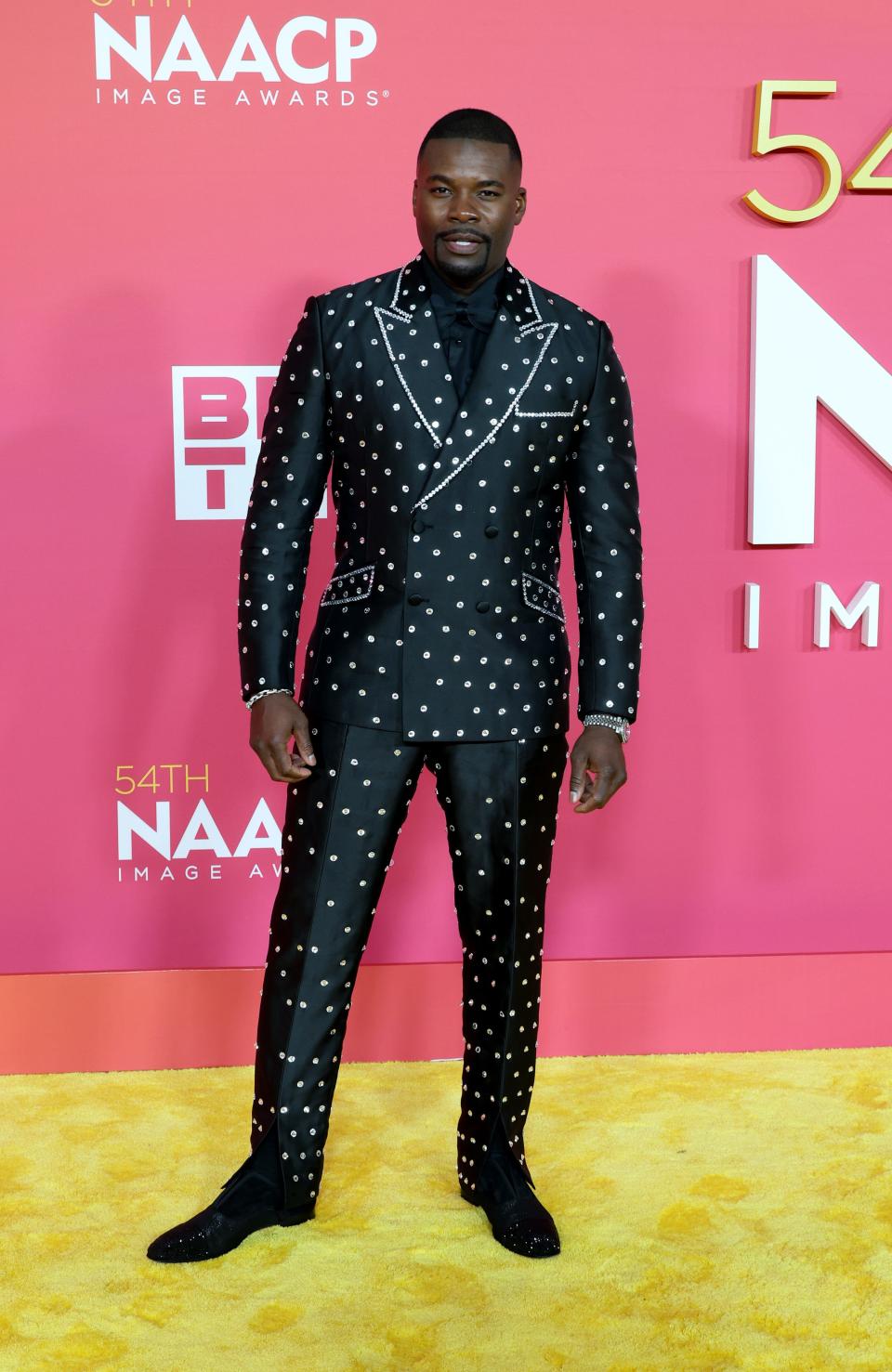 Amin Joseph attends the 54th NAACP Image Awards at Pasadena Civic Auditorium on February 25, 2023 in Pasadena, California.