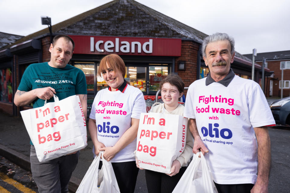 Olio's food wate programme sees volunteers redisribute to the local community. Photo: Phil Tragen