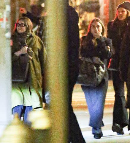 <p>BACKGRID</p> Ashley, Mary-Kate and Elizabeth Olsen out in N.Y.C.