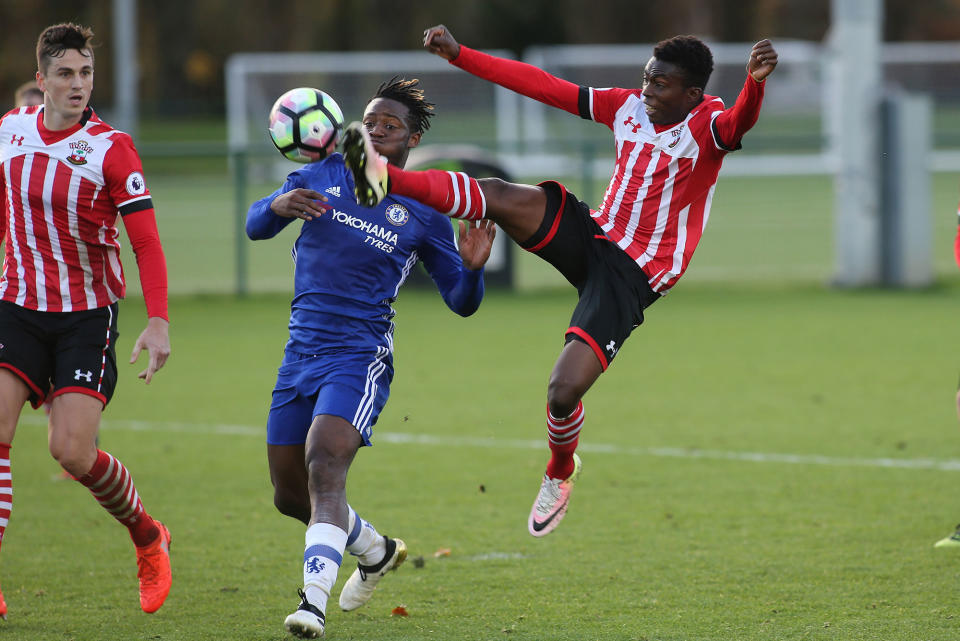 Chelsea vs Southampton in Cobham, Surrey, United Kingdom