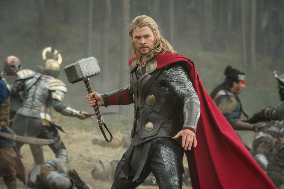 THOR: THE DARK WORLD, Chris Hemsworth as Thor, 2013. ph: Jay Maidment/©Walt Disney Studios/courtesy Everett Collection